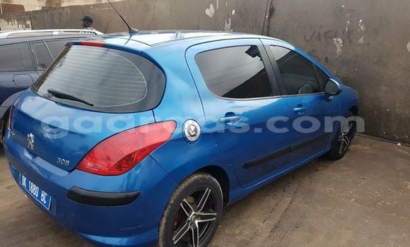 Acheter Occasion Voiture Peugeot 308 Bleu à Dakar, Dakar Acheter Occasion Voiture Peugeot 308 Bleu à Dakar, Dakar