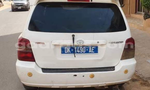 Dieundeu Occasion Toyota Highlander White Auto in Dakar in Dakar Dieundeu Occasion Toyota Highlander White Auto in Dakar in Dakar