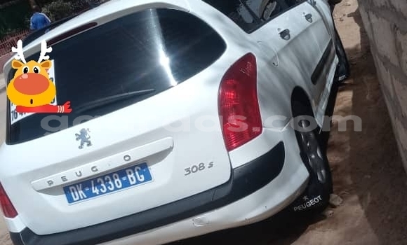 Acheter Occasion Voiture Peugeot 308 Blanc à Dakar, Dakar Acheter Occasion Voiture Peugeot 308 Blanc à Dakar, Dakar