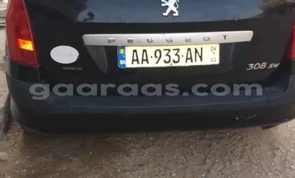 Acheter Occasion Voiture Peugeot 308 Noir à Dakar, Dakar Acheter Occasion Voiture Peugeot 308 Noir à Dakar, Dakar