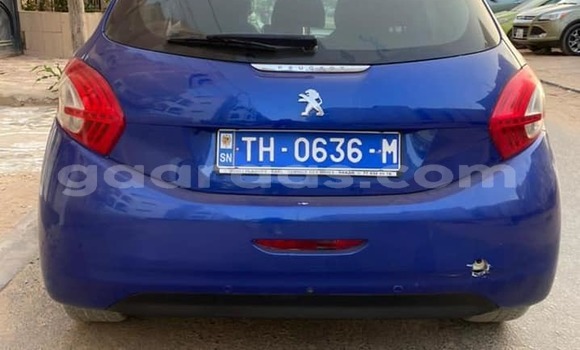 Buy Used Peugeot 208 Blue Car in Dakar in Dakar Buy Used Peugeot 208 Blue Car in Dakar in Dakar
