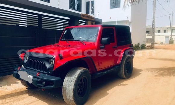 Acheter Occasion Voiture Jeep Wrangler Rouge à Dakar, Dakar