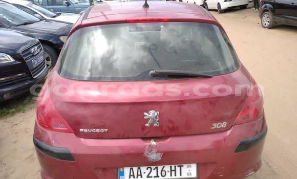 Acheter Occasion Voiture Peugeot 308 Rouge à Dakar, Dakar Acheter Occasion Voiture Peugeot 308 Rouge à Dakar, Dakar