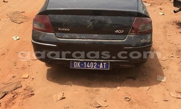 Dieundeu Occasion Peugeot 407 Black Auto in Dakar in Dakar Dieundeu Occasion Peugeot 407 Black Auto in Dakar in Dakar