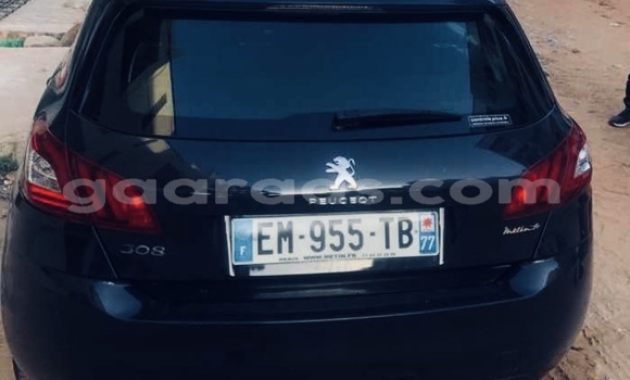 Buy Import Peugeot 308 Black Car in Dakar in Dakar