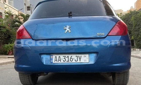 Acheter Occasion Voiture Peugeot 308 Bleu à Dakar, Dakar Acheter Occasion Voiture Peugeot 308 Bleu à Dakar, Dakar