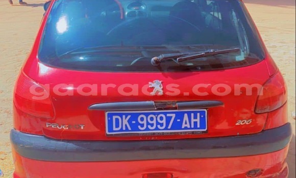 Acheter Occasion Voiture Peugeot 206 Rouge à Dakar, Dakar Acheter Occasion Voiture Peugeot 206 Rouge à Dakar, Dakar