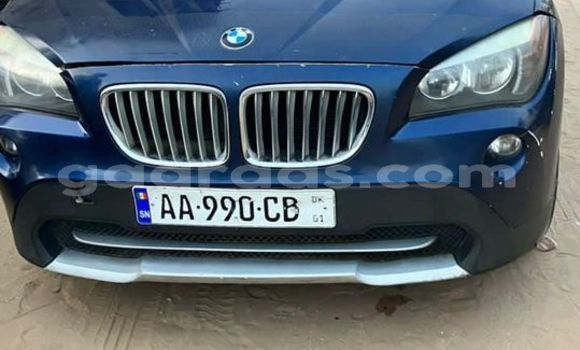 Dieundeu Occasion BMW X1 Blue Auto in Dakar in Dakar Dieundeu Occasion BMW X1 Blue Auto in Dakar in Dakar