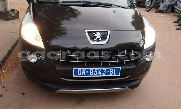 Acheter Occasion Voiture Peugeot 3008 Noir à Dakar, Dakar