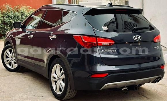 Dieundeu Occasion Hyundai Santa Fe Blue Auto in Dakar in Dakar Dieundeu Occasion Hyundai Santa Fe Blue Auto in Dakar in Dakar