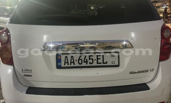 Dieundeu Occasion Chevrolet Equinox White Auto in Dakar in Dakar Dieundeu Occasion Chevrolet Equinox White Auto in Dakar in Dakar