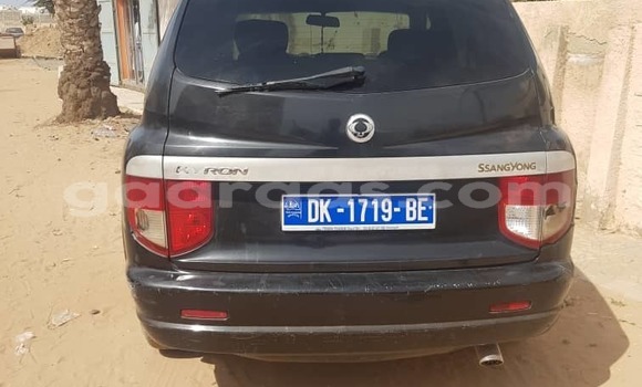 Dieundeu Occasion SsangYong Kyron Black Auto in Dakar in Dakar Dieundeu Occasion SsangYong Kyron Black Auto in Dakar in Dakar