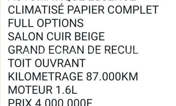Acheter Occasion Voiture Ford Fusion Blanc à Dakar, Dakar Acheter Occasion Voiture Ford Fusion Blanc à Dakar, Dakar