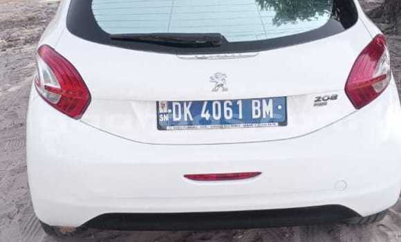 Acheter Occasion Voiture Peugeot 208 Blanc à Dakar, Dakar
