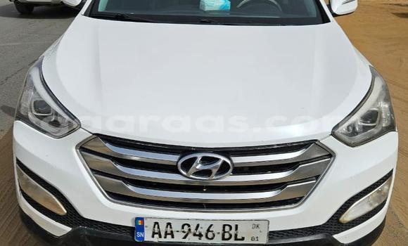 Dieundeu Occasion Hyundai Santa Fe White Auto in Dakar in Dakar Dieundeu Occasion Hyundai Santa Fe White Auto in Dakar in Dakar