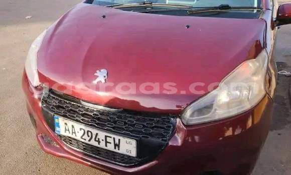Buy Used Peugeot 208 Red Car in Dagana in Saint Louis Buy Used Peugeot 208 Red Car in Dagana in Saint Louis
