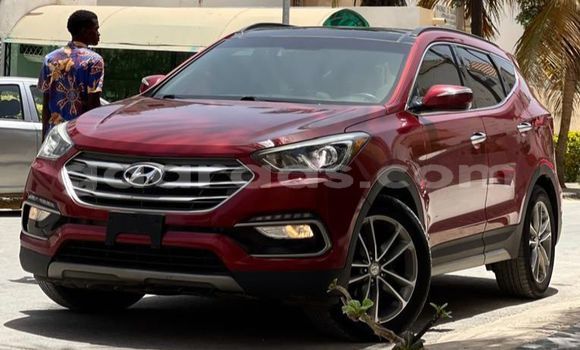 Dieundeu Occasion Hyundai Santa Fe Red Auto in Dakar in Dakar Dieundeu Occasion Hyundai Santa Fe Red Auto in Dakar in Dakar