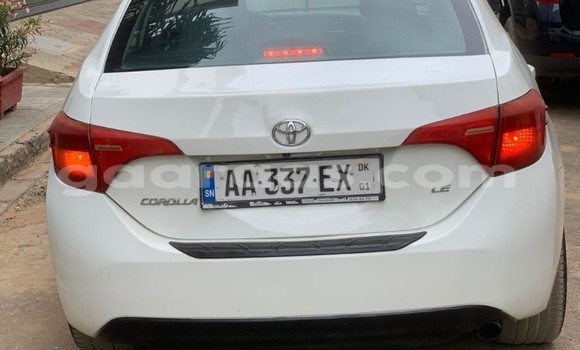 Dieundeu Occasion Toyota Corolla White Auto in Dakar in Dakar Dieundeu Occasion Toyota Corolla White Auto in Dakar in Dakar