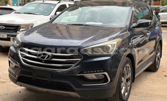 Dieundeu Occasion Hyundai Santa Fe Blue Auto in Dakar in Dakar Dieundeu Occasion Hyundai Santa Fe Blue Auto in Dakar in Dakar
