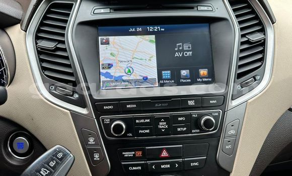 Dieundeu Occasion Hyundai Santa Fe Blue Auto in Dakar in Dakar Dieundeu Occasion Hyundai Santa Fe Blue Auto in Dakar in Dakar