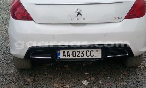 Acheter Occasion Voiture Peugeot 308 Blanc à Dakar, Dakar Acheter Occasion Voiture Peugeot 308 Blanc à Dakar, Dakar