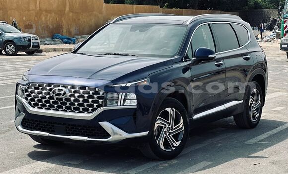 Buy Import Hyundai Santa Fe Blue Car in Dakar in Dakar Buy Import Hyundai Santa Fe Blue Car in Dakar in Dakar