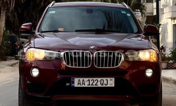 Acheter Occasion Voiture BMW X3 Rouge à Dakar, Dakar Acheter Occasion Voiture BMW X3 Rouge à Dakar, Dakar