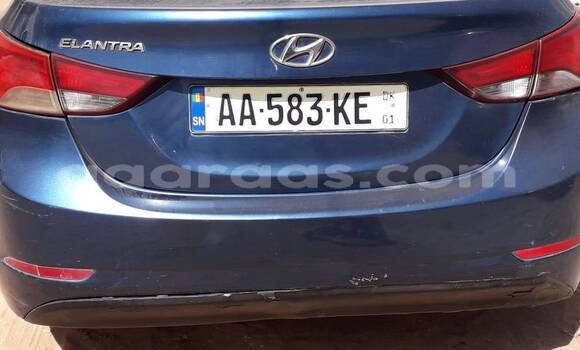 Dieundeu Occasion Hyundai Elantra Blue Auto in Dakar in Dakar Dieundeu Occasion Hyundai Elantra Blue Auto in Dakar in Dakar