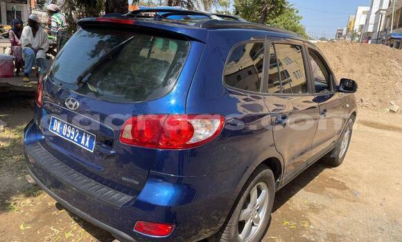 Dieundeu Occasion Hyundai Santa Fe Blue Auto in Dakar in Dakar Dieundeu Occasion Hyundai Santa Fe Blue Auto in Dakar in Dakar