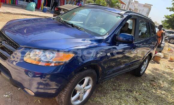 Dieundeu Occasion Hyundai Santa Fe Blue Auto in Dakar in Dakar Dieundeu Occasion Hyundai Santa Fe Blue Auto in Dakar in Dakar