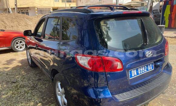 Dieundeu Occasion Hyundai Santa Fe Blue Auto in Dakar in Dakar Dieundeu Occasion Hyundai Santa Fe Blue Auto in Dakar in Dakar