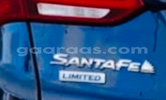 Dieundeu Occasion Hyundai Santa Fe Blue Auto in Dakar in Dakar Dieundeu Occasion Hyundai Santa Fe Blue Auto in Dakar in Dakar