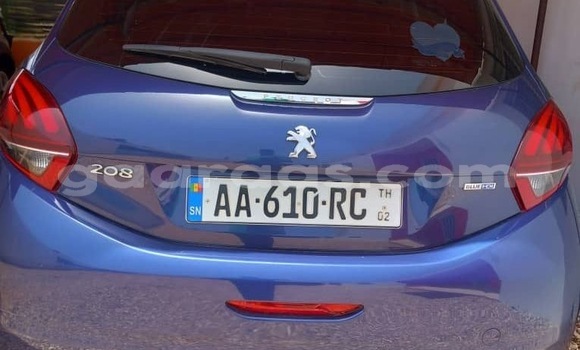 Buy Used Peugeot 208 Blue Car in Dakar in Dakar Buy Used Peugeot 208 Blue Car in Dakar in Dakar