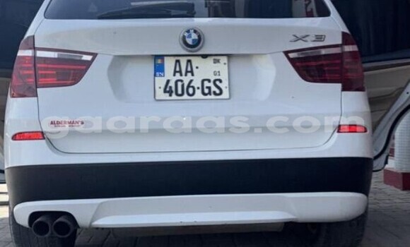 Acheter Occasion Voiture BMW X3 Blanc à Dakar, Dakar Acheter Occasion Voiture BMW X3 Blanc à Dakar, Dakar