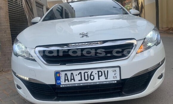 Acheter Occasion Voiture Peugeot 308 Blanc à Dakar, Dakar Acheter Occasion Voiture Peugeot 308 Blanc à Dakar, Dakar