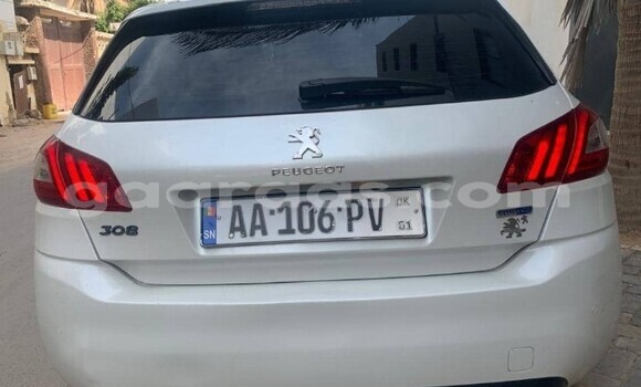 Acheter Occasion Voiture Peugeot 308 Blanc à Dakar, Dakar Acheter Occasion Voiture Peugeot 308 Blanc à Dakar, Dakar