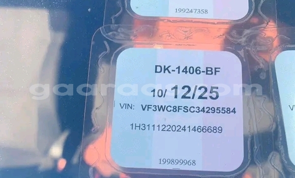 Acheter Occasion Voiture Peugeot 207 Noir à Dakar, Dakar Acheter Occasion Voiture Peugeot 207 Noir à Dakar, Dakar