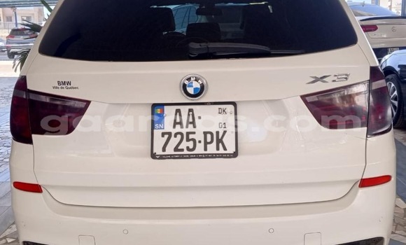 Acheter Occasion Voiture BMW X3 Blanc à Dakar, Dakar Acheter Occasion Voiture BMW X3 Blanc à Dakar, Dakar