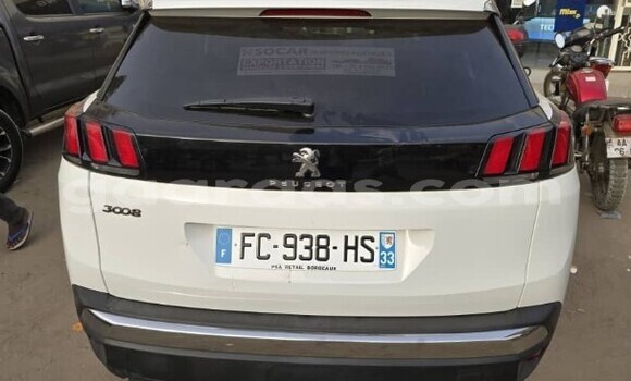 Dieundeu Occasion Peugeot 3008 White Auto in Dakar in Dakar Dieundeu Occasion Peugeot 3008 White Auto in Dakar in Dakar