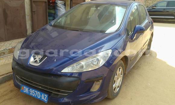 Acheter Occasion Voiture Peugeot 308 Bleu à Yoff au Dakar Acheter Occasion Voiture Peugeot 308 Bleu à Yoff au Dakar