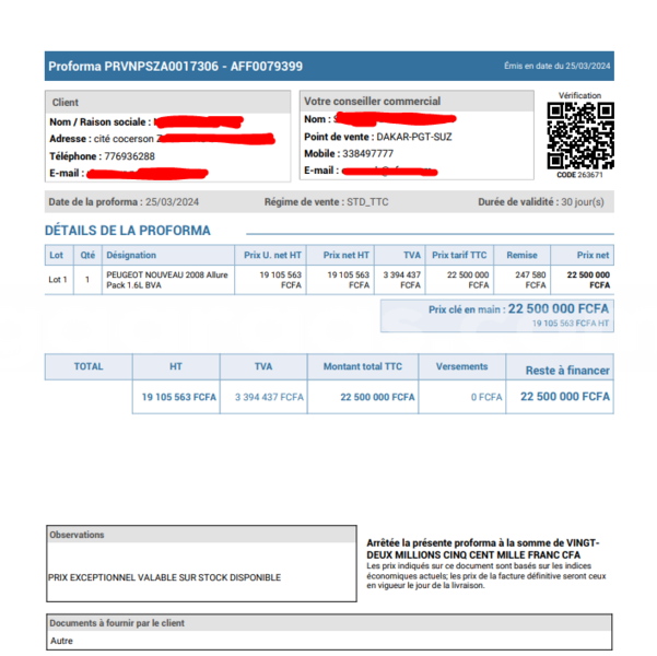 Big with watermark peugeot 2008 allure dakar dakar 32099