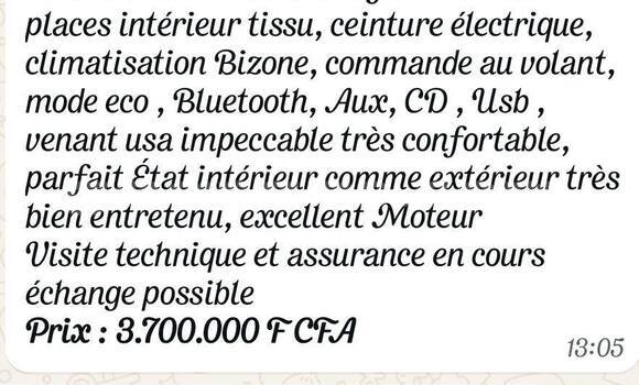 Buy Used Ford Fusion Black Car in Dakar in Dakar Buy Used Ford Fusion Black Car in Dakar in Dakar