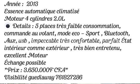 Buy Used Hyundai Elantra White Car in Dakar in Dakar Buy Used Hyundai Elantra White Car in Dakar in Dakar