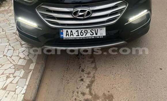 Acheter Occasion Voiture Hyundai Santa Fe Noir à Dakar, Dakar Acheter Occasion Voiture Hyundai Santa Fe Noir à Dakar, Dakar