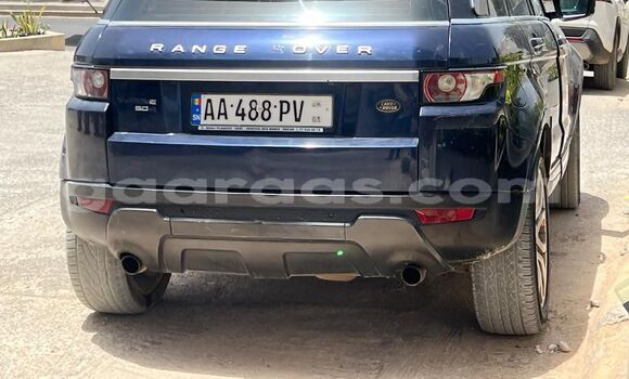 Buy Used Range Rover Evoque Blue Car in Dakar in Dakar Buy Used Range Rover Evoque Blue Car in Dakar in Dakar
