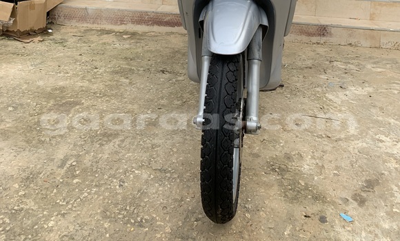 Dieundeu Beess Piaggio BV Silver Bike in Dakar in Dakar