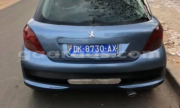 Acheter Occasion Voiture Peugeot 207 Bleu à Dakar, Dakar Acheter Occasion Voiture Peugeot 207 Bleu à Dakar, Dakar