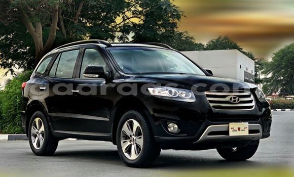 Buy Import Hyundai Santa Fe Black Car in Import - Dubai in Dakar