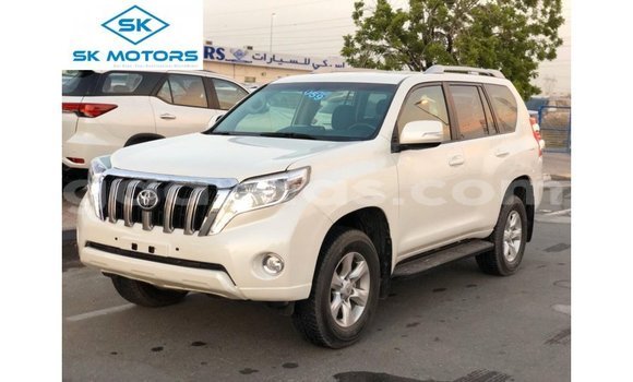 Buy Import Toyota Prado White Car in Import - Dubai in Dakar