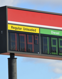 Thumb fuel prices